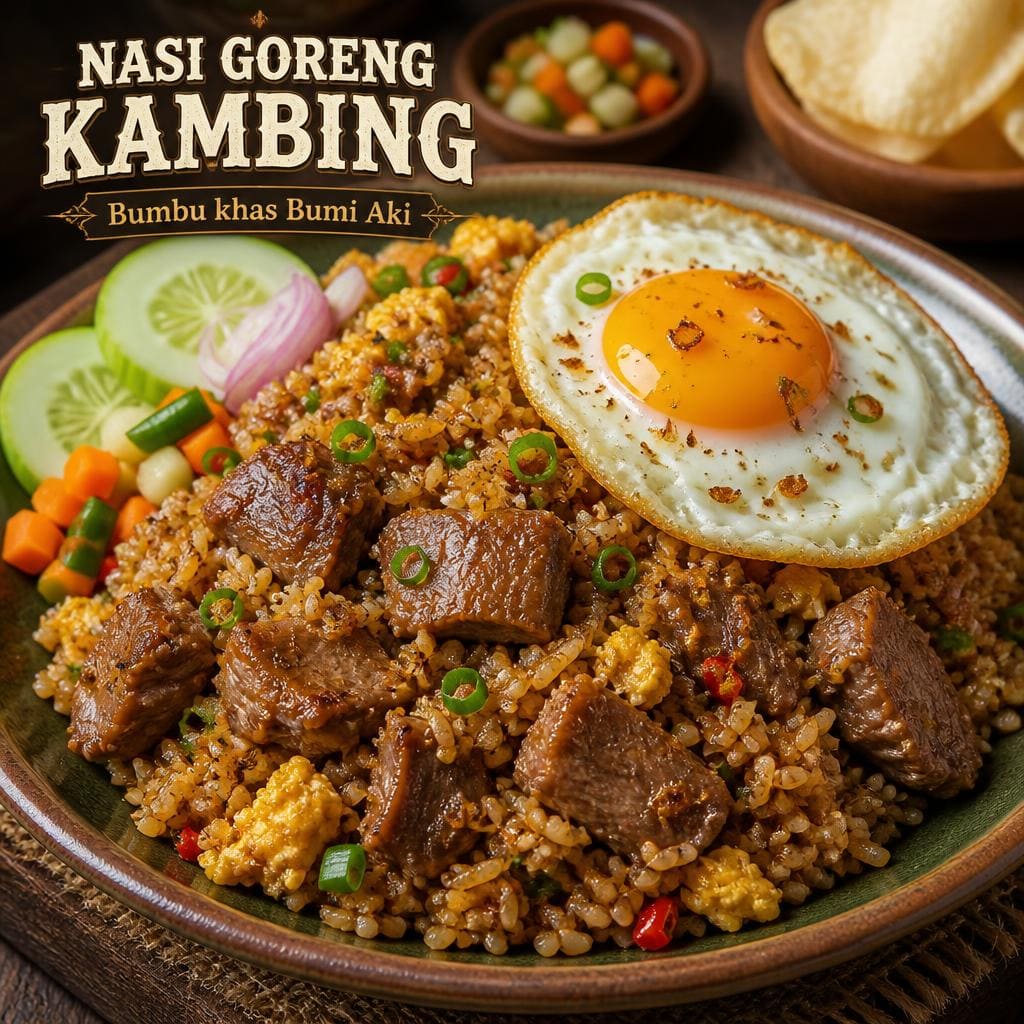 Nasi Goreng Kambing di RM Bumi Aki